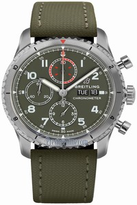 Replica a133161a1L1x2 Breitling Aviator 8 Chronograph 43 Curtiss Warhawk Mens Watch